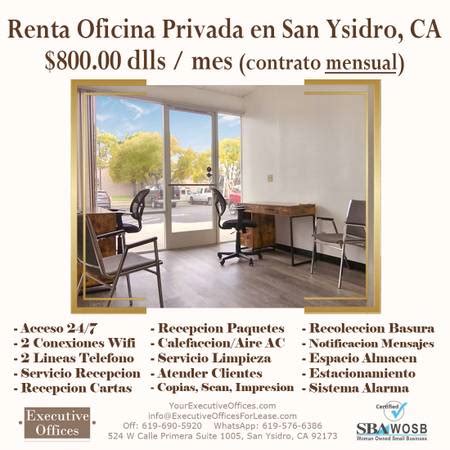 <strong>San ysidro</strong> Retail & Office Suites For Lease - 2ND MONTH FREE OF. . Craigslist san ysidro ca